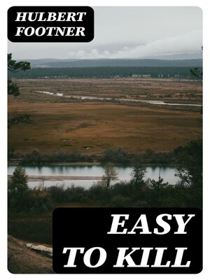 cover image of Easy to Kill